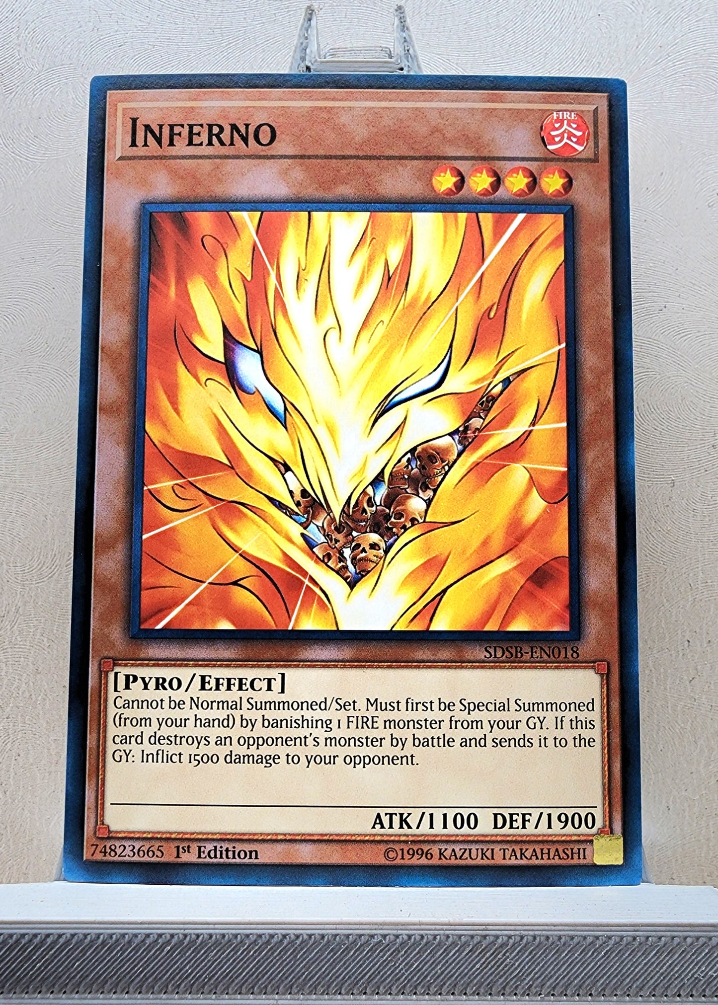 Yugioh! Structure Deck: Soulburner Singles (SDSB - Common) 1st Edition