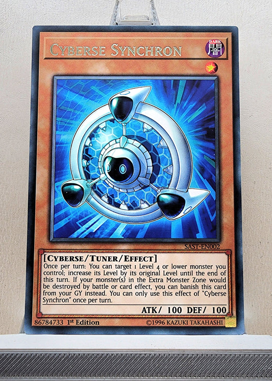 Yugioh! 1x Cyberse Synchron (SAST - Rare) 1st Edition