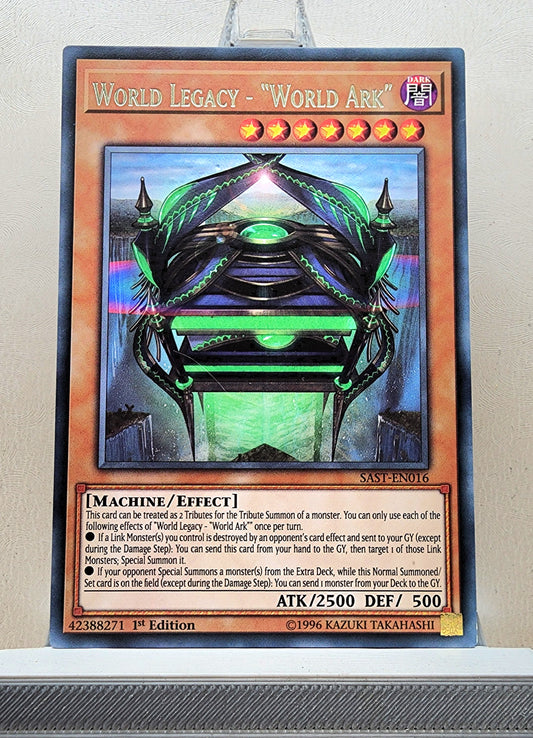 Yugioh! 1x World Legacy - World Ark (SAST - Rare) 1st/Unli Edition