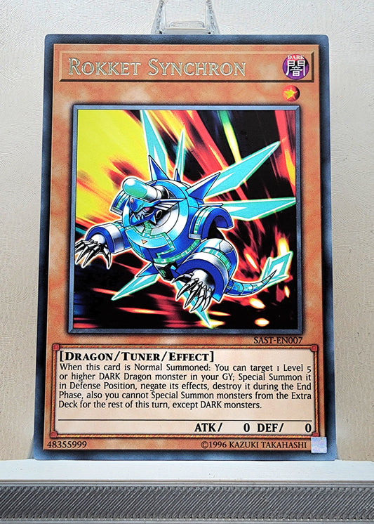 Yugioh! 1x Rokket Synchron (SAST - Rare) 1st/Unli Edition