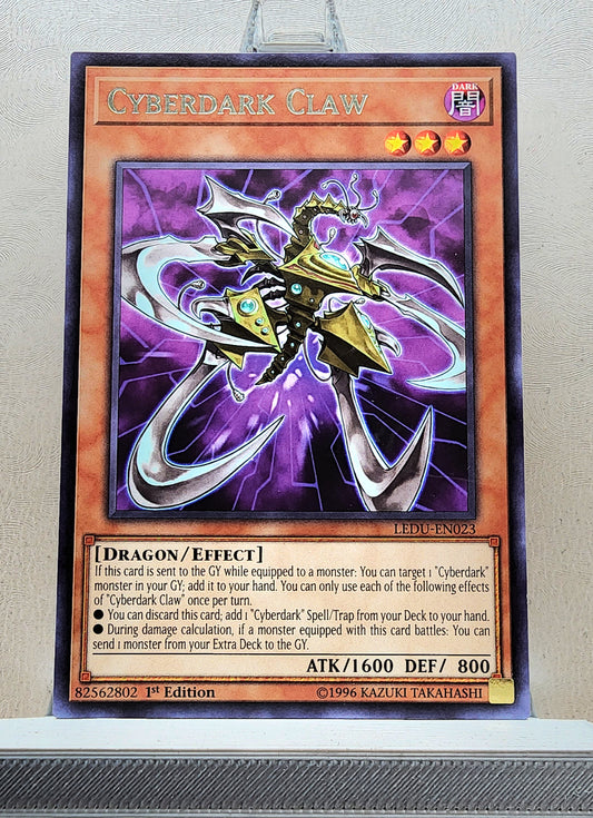 Yugioh! 1x Cyberdark Claw (LEDU - Rare) 1st Edition