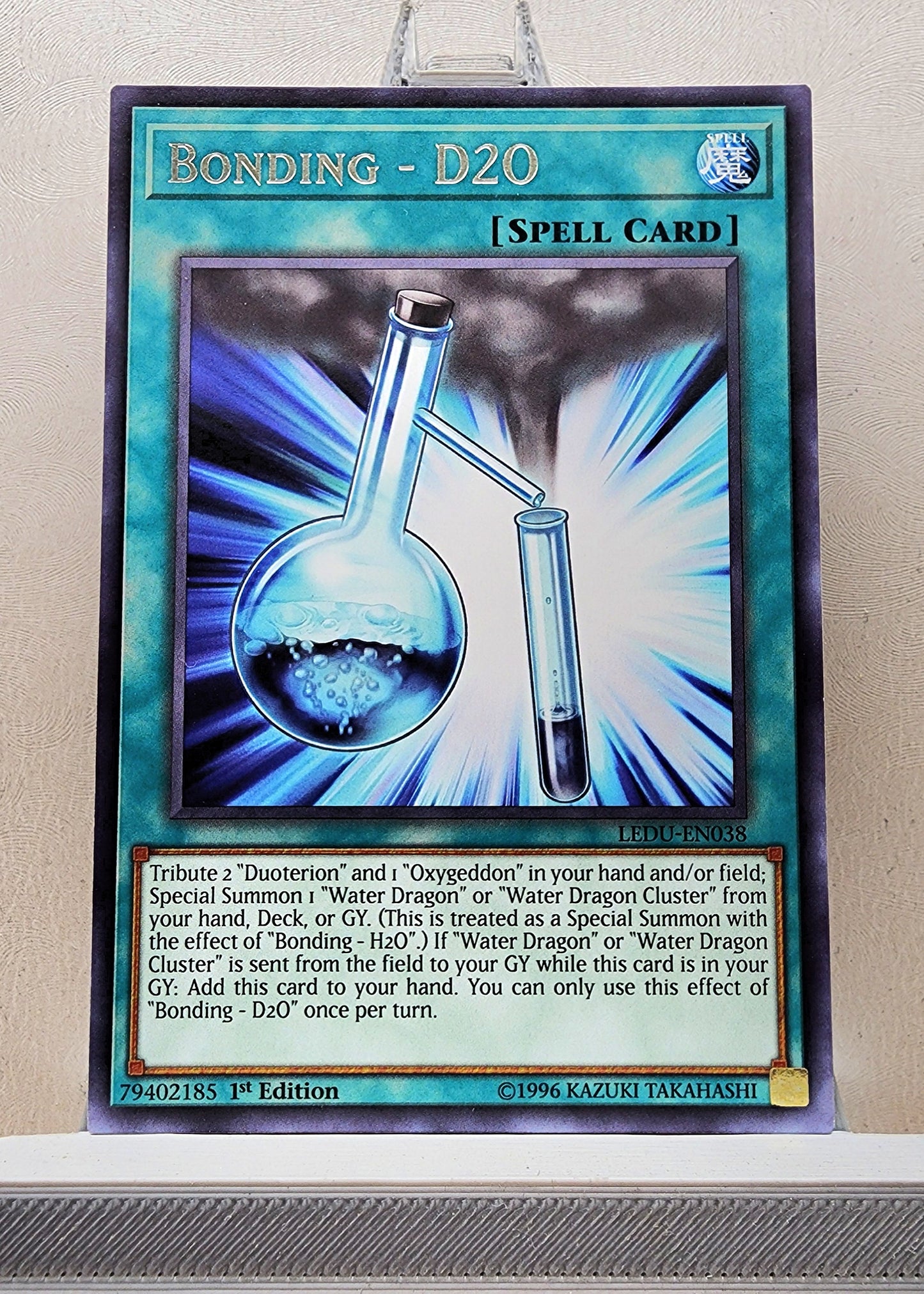 Yugioh! 1x Bonding - D2O (LEDU - Rare) 1st Edition