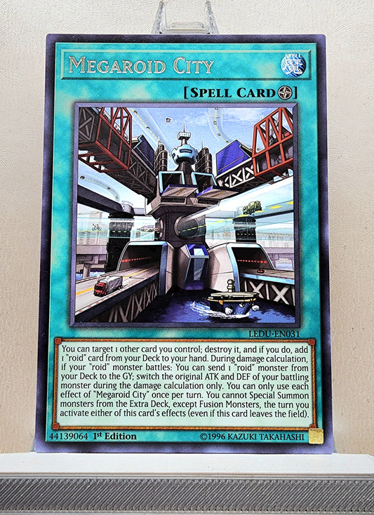 Yugioh! 1x Megaroid City (LEDU - Rare) 1st Edition
