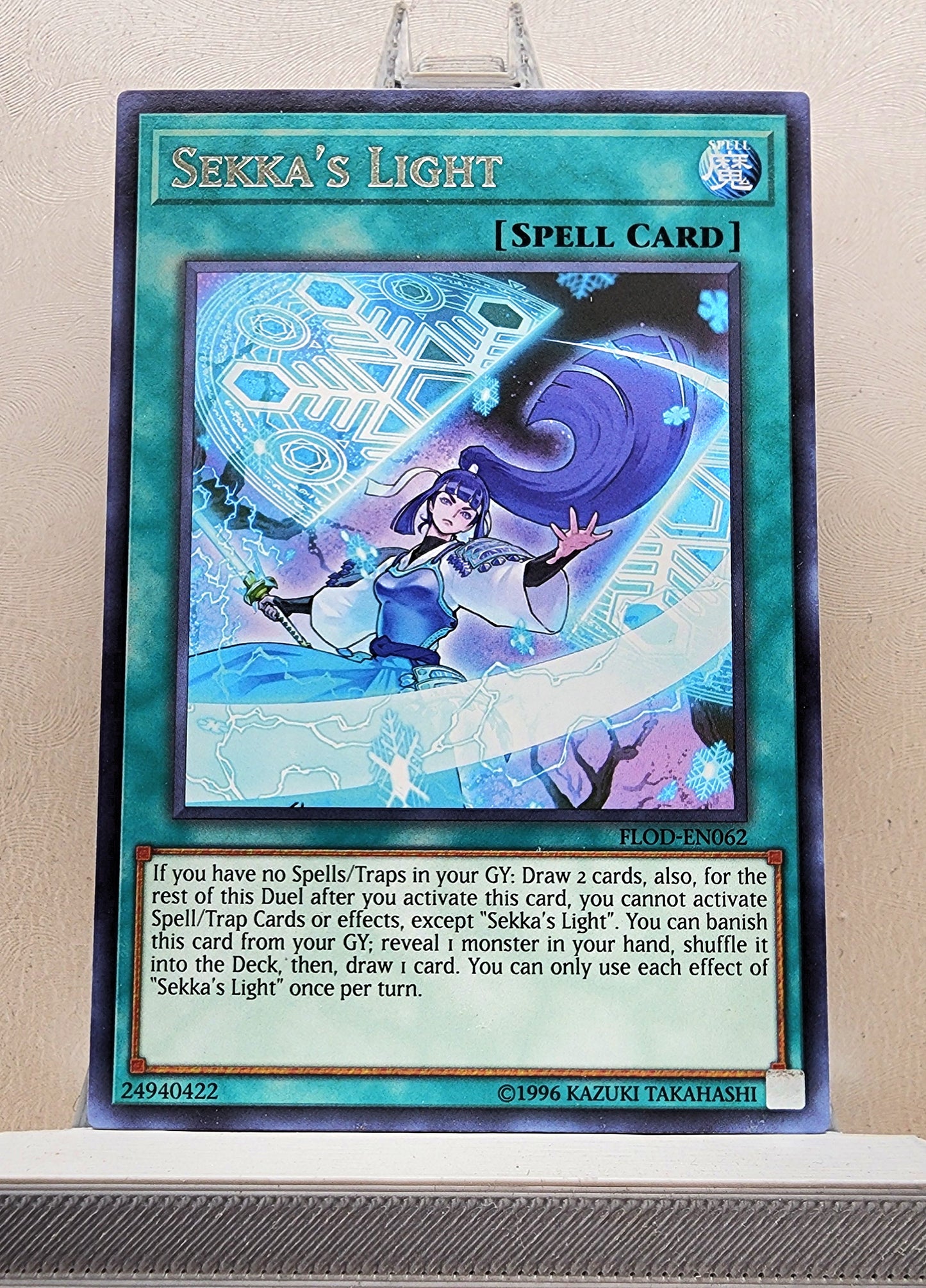 Yugioh! 1x Sekka's Light (FLOD - Rare) 1st/Unli Edition