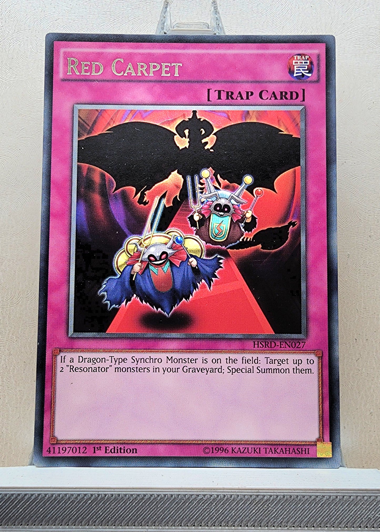 Yugioh! 1x Red Carpet (HSRD - Rare) 1st Edition