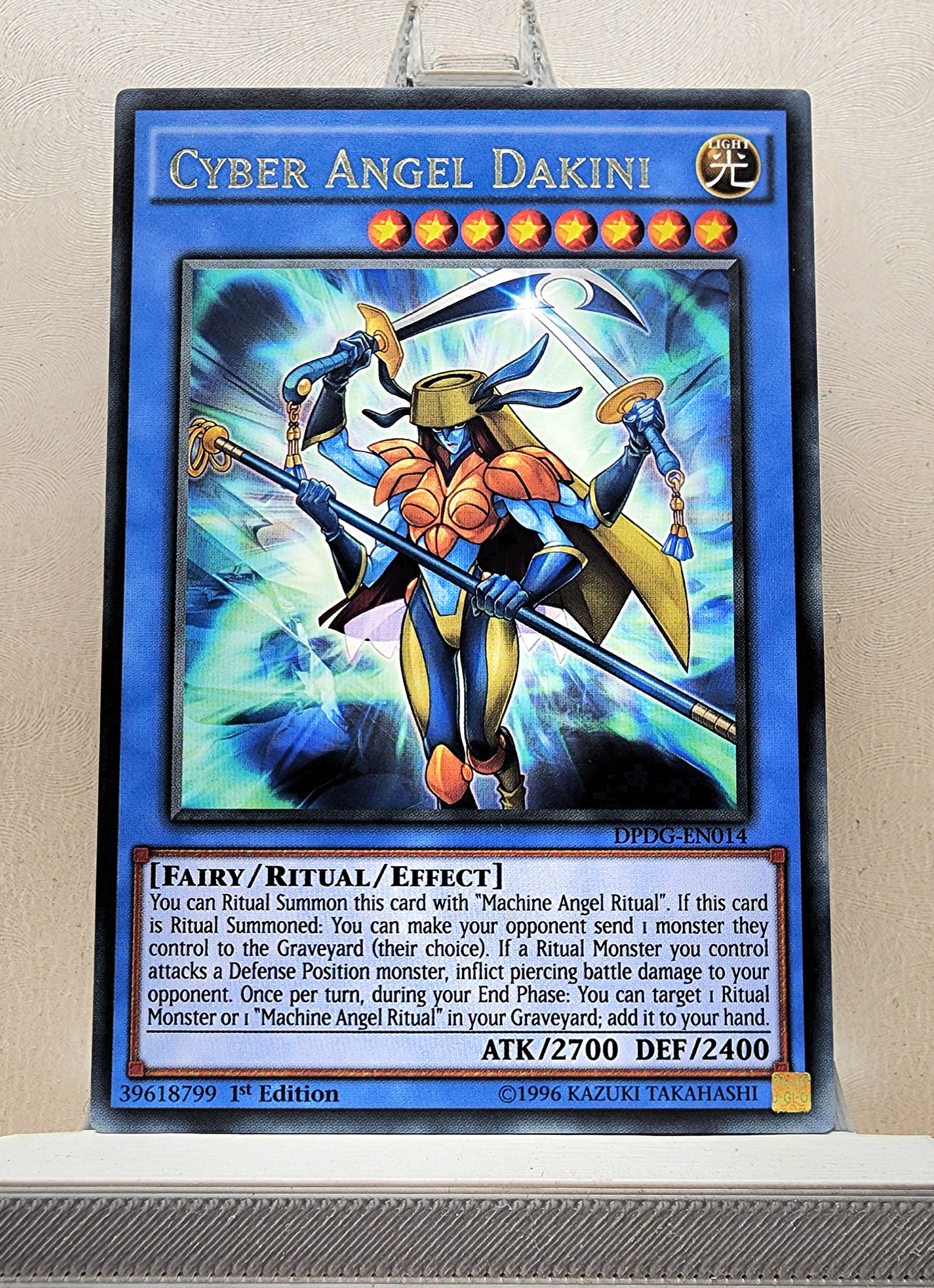 Yugioh! 1x Cyber Angel Dakini (DPDG - Rare) 1st Edition