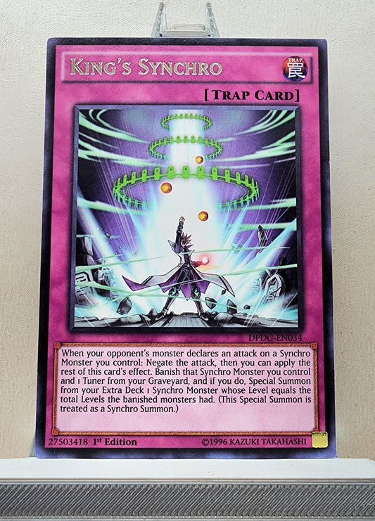 Yugioh! 1x King's Synchro (DPDG - Rare) 1st Edition