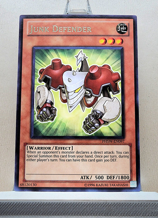 Yugioh! 1x Junk Defender (PHSW - Rare) 1st/Unli Edition