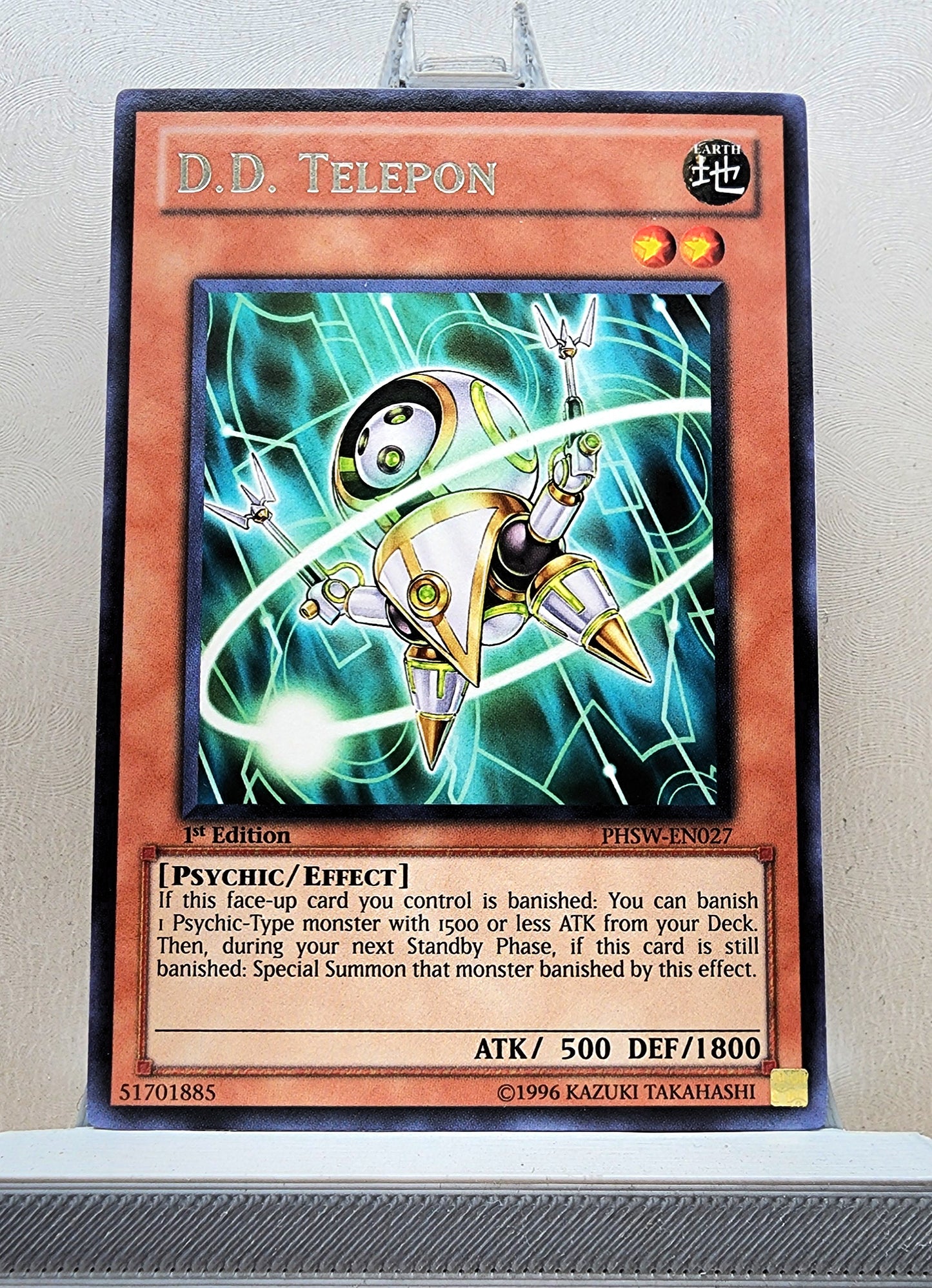 Yugioh! 1x D.D. Telepon (PHSW - Rare) 1st/Unli Edition