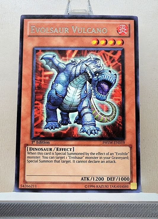 Yugioh! 1x Evolsaur Vulcano (PHSW - Rare) 1st/Unli Edition