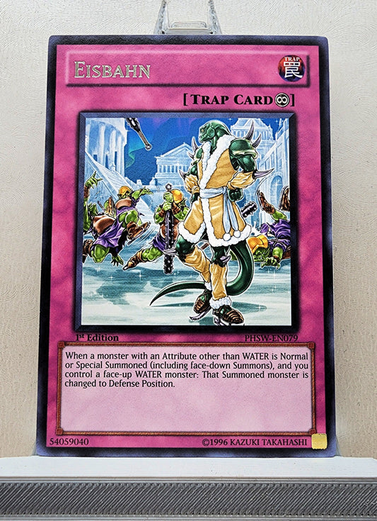 Yugioh! 1x Eisbahn (PHSW - Rare) 1st/Unli Edition
