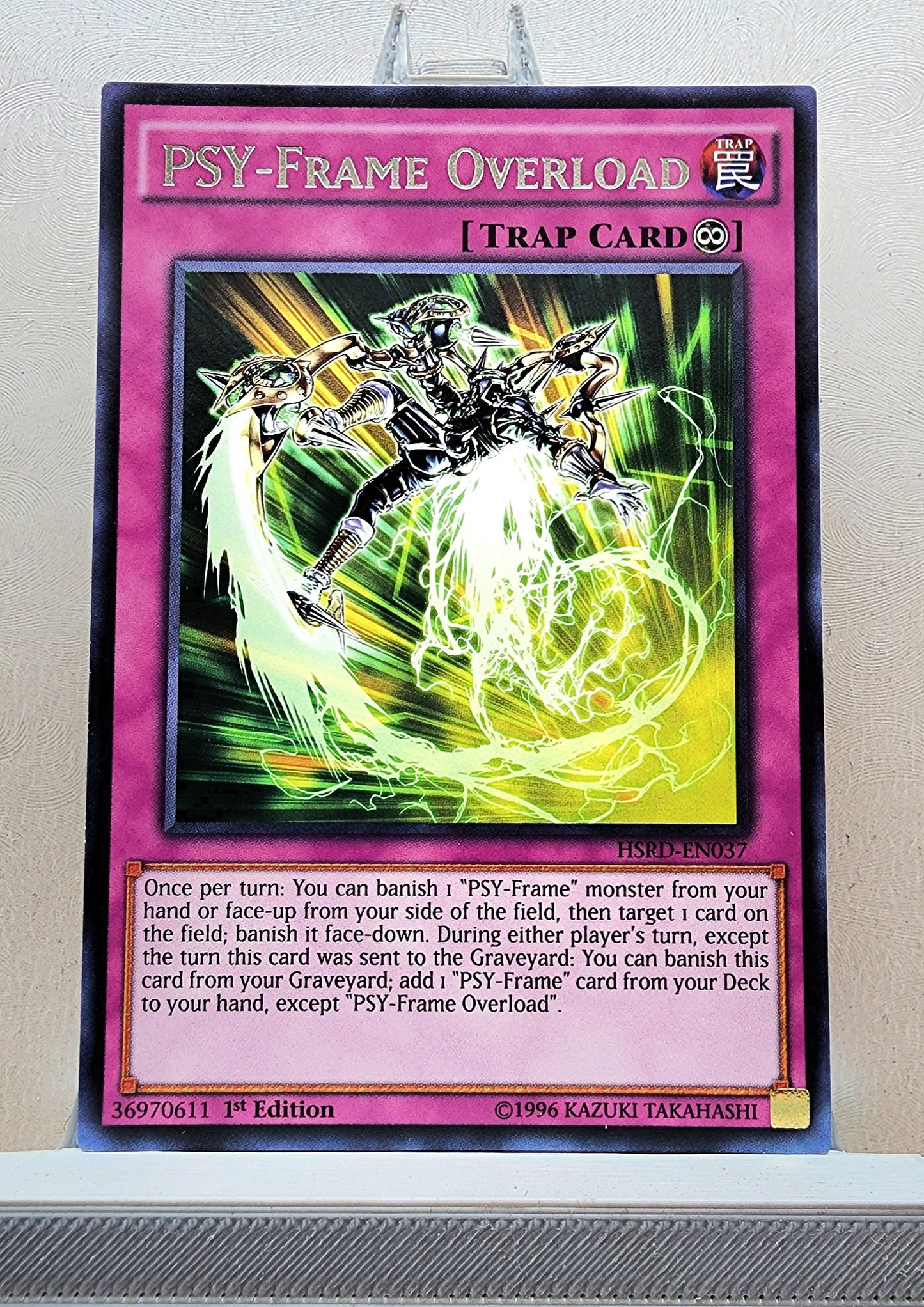 Yugioh! 1x PSY-Frame Overload (HSRD - Rare) 1st Edition