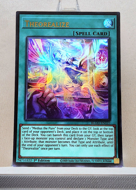 Yugioh! 1x Theorealize (BLGG - Ultra Rare) 1st Edition