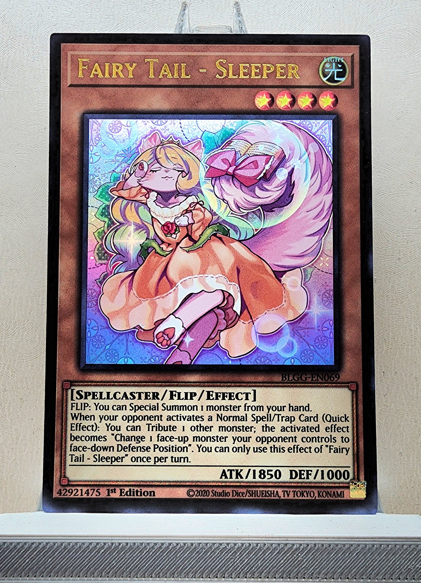 Yugioh! 1x Fairy Tail - Sleeper (BLGG - Ultra Rare) 1st Edition