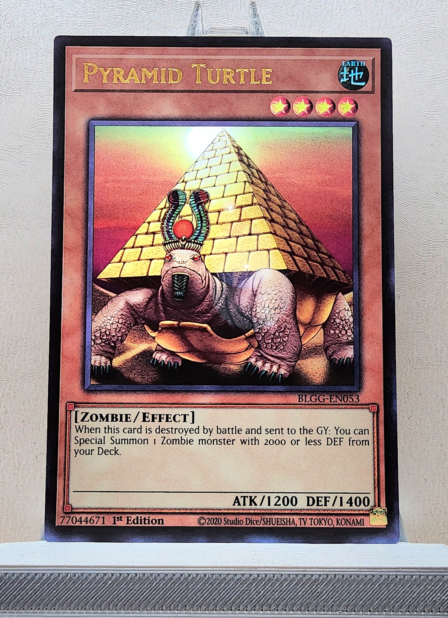 Yugioh! 1x Pyramid Turtle (BLGG - Ultra Rare) 1st Edition
