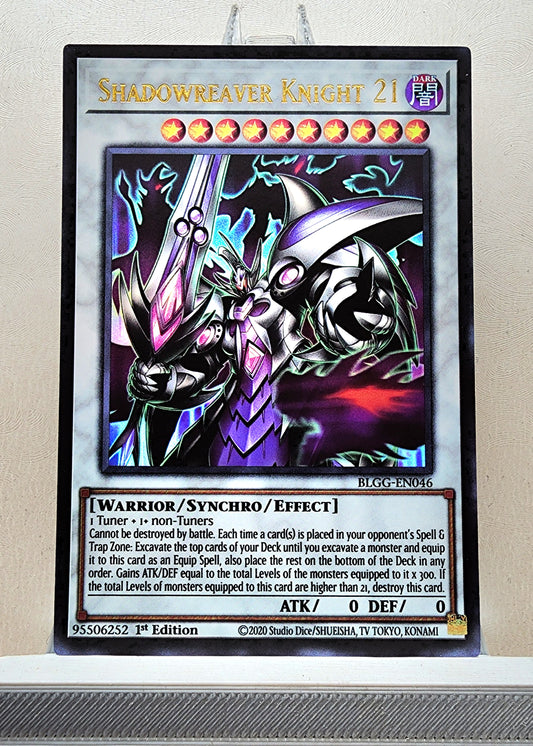 Yugioh! 1x Shadowreaver Knight 21 (BLGG - Ultra Rare) 1st Edition