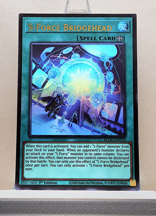 Yugioh! 1x S-Force Bridgehead (BLGG - Ultra Rare) 1st Edition