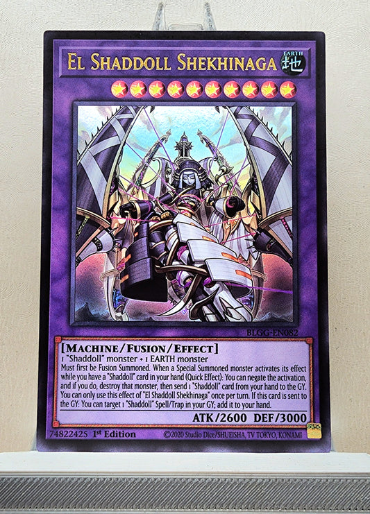 Yugioh! 1x El Shaddoll Shekhinaga (BLGG - Ultra Rare) 1st Edition
