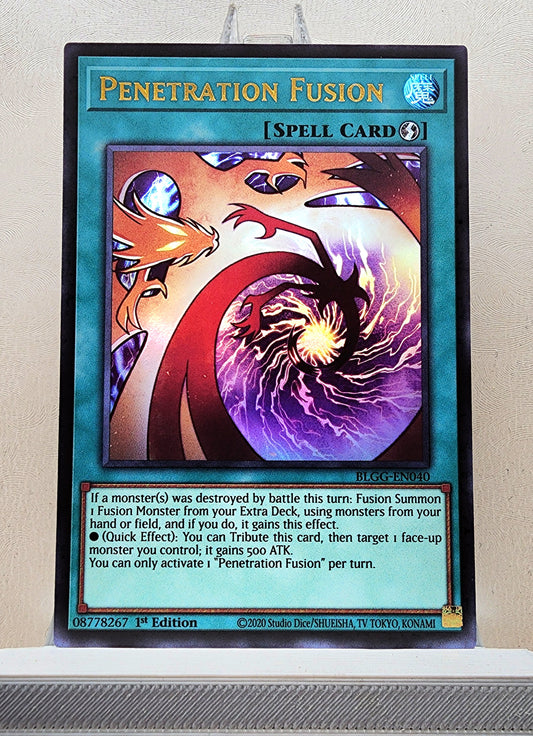 Yugioh! 1x Penetration Fusion (BLGG - Ultra Rare) 1st Edition