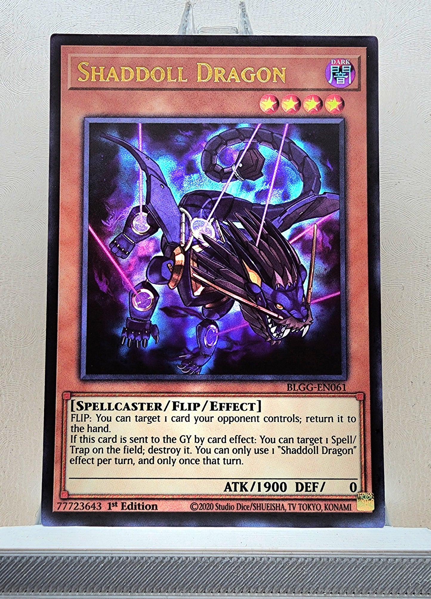 Yugioh! 1x Shaddoll Dragon (BLGG - Ultra Rare) 1st Edition