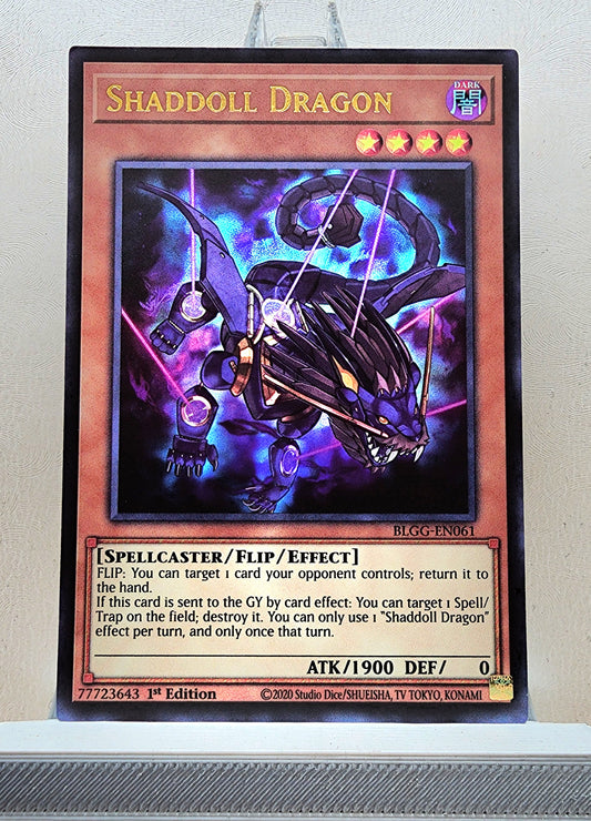 Yugioh! 1x Shaddoll Dragon (BLGG - Ultra Rare) 1st Edition