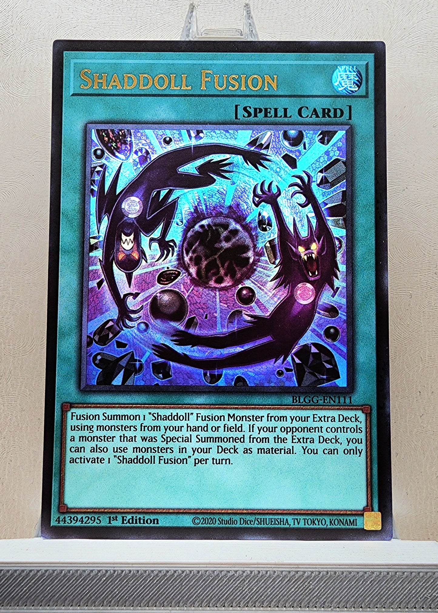 Yugioh! 1x Shaddoll Fusion (BLGG - Ultra Rare) 1st Edition