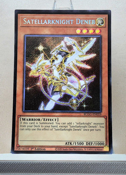 Yugioh! 1x Satellarknight Deneb (BLGG - Secret Rare) 1st Edition