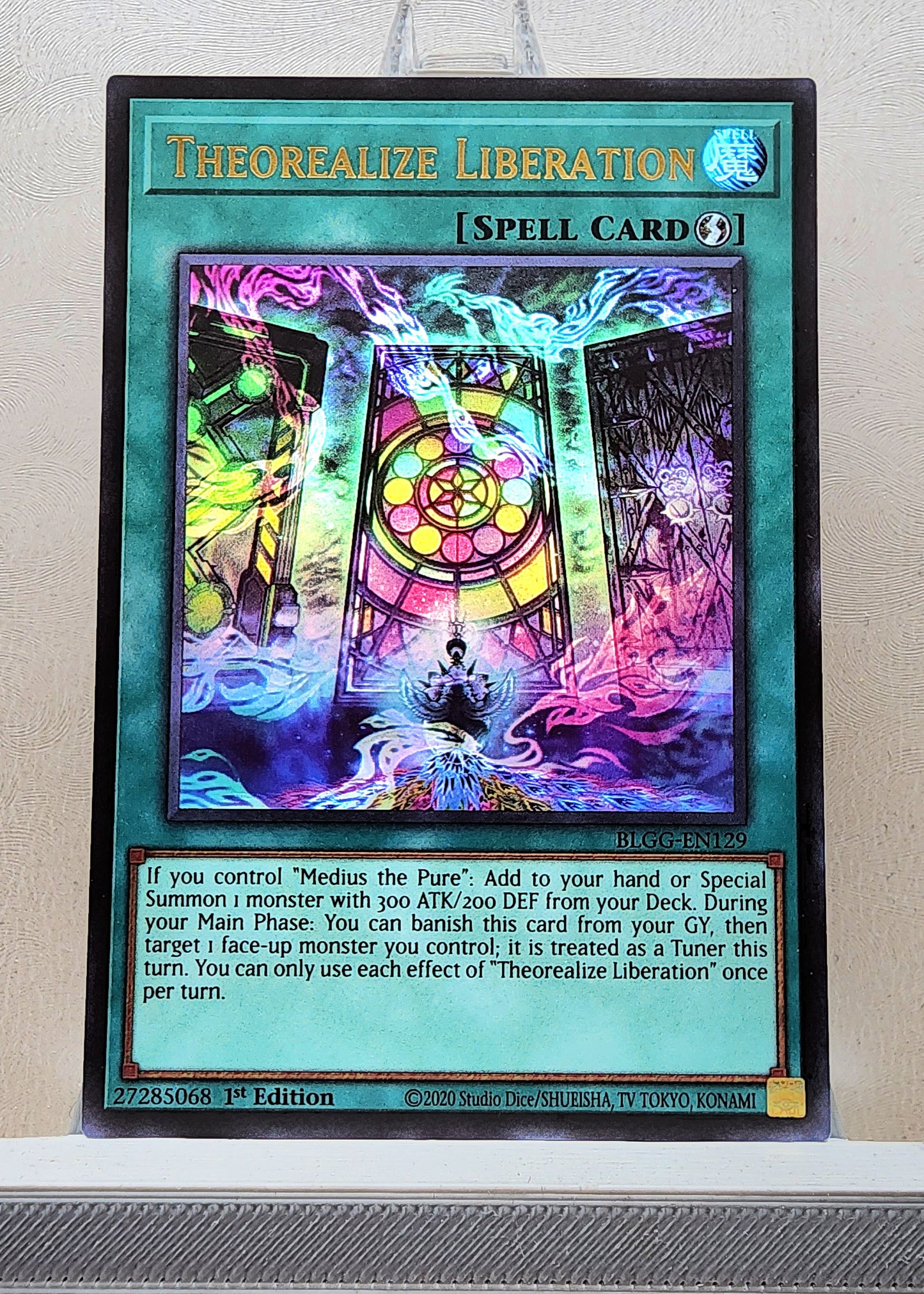 Yugioh! 1x Theorealize Liberation (BLGG - Ultra Rare) 1st Edition