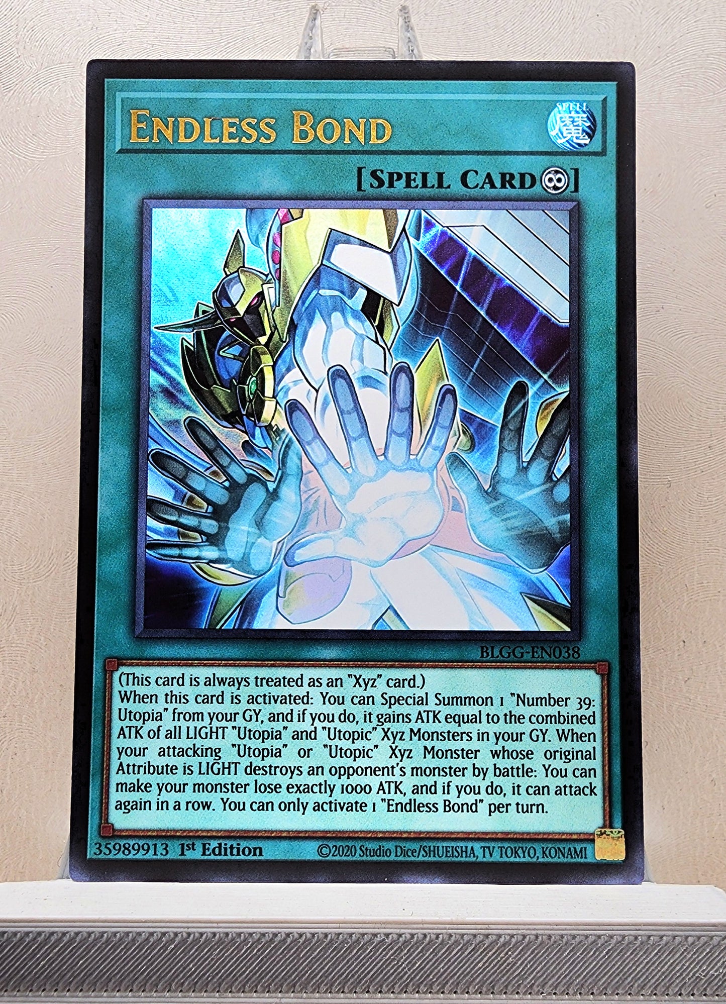 Yugioh! 1x Endless Bond (BLGG - Ultra Rare) 1st Edition