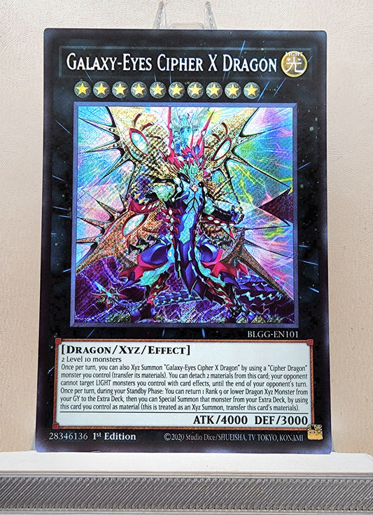 Yugioh! 1x Galaxy-Eyes Cipher X Dragon (BLGG - Secret Rare) 1st Edition