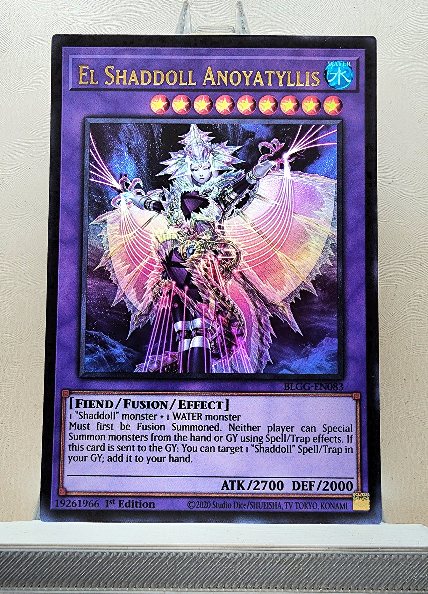 Yugioh! 1x El Shaddoll Anoyatyllis (BLGG - Ultra Rare) 1st Edition