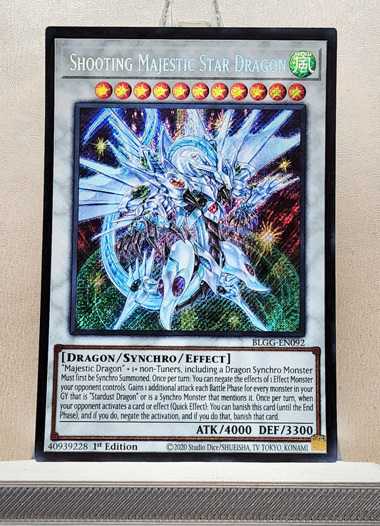 Yugioh! 1x Shooting Majestic Star Dragon (BLGG - Secret Rare) 1st Edition