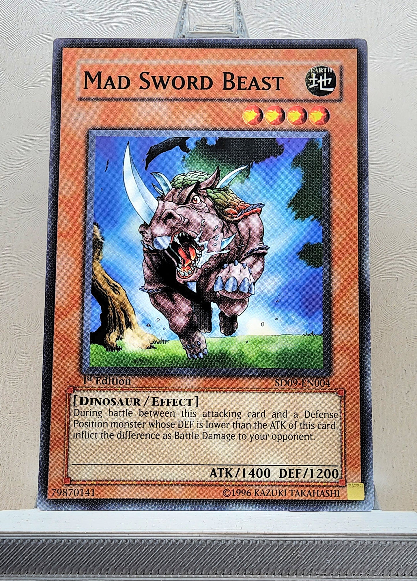 Yugioh! Structure Deck: Dinosaur's Rage Singles (SD09 - Common) 1st Edition