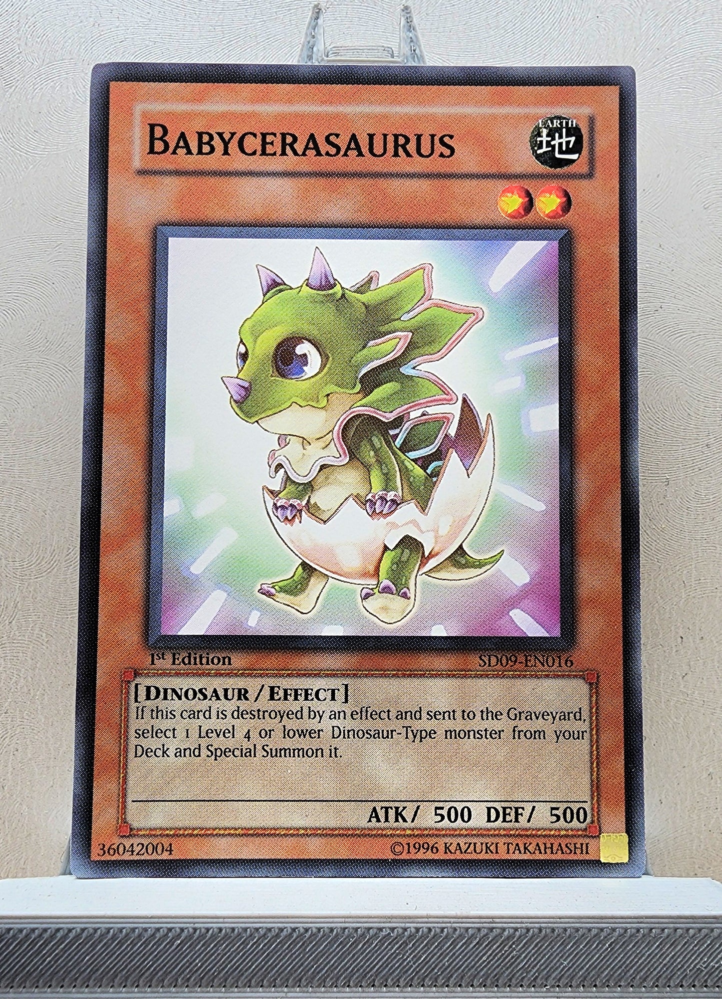 Yugioh! Structure Deck: Dinosaur's Rage Singles (SD09 - Common) 1st Edition