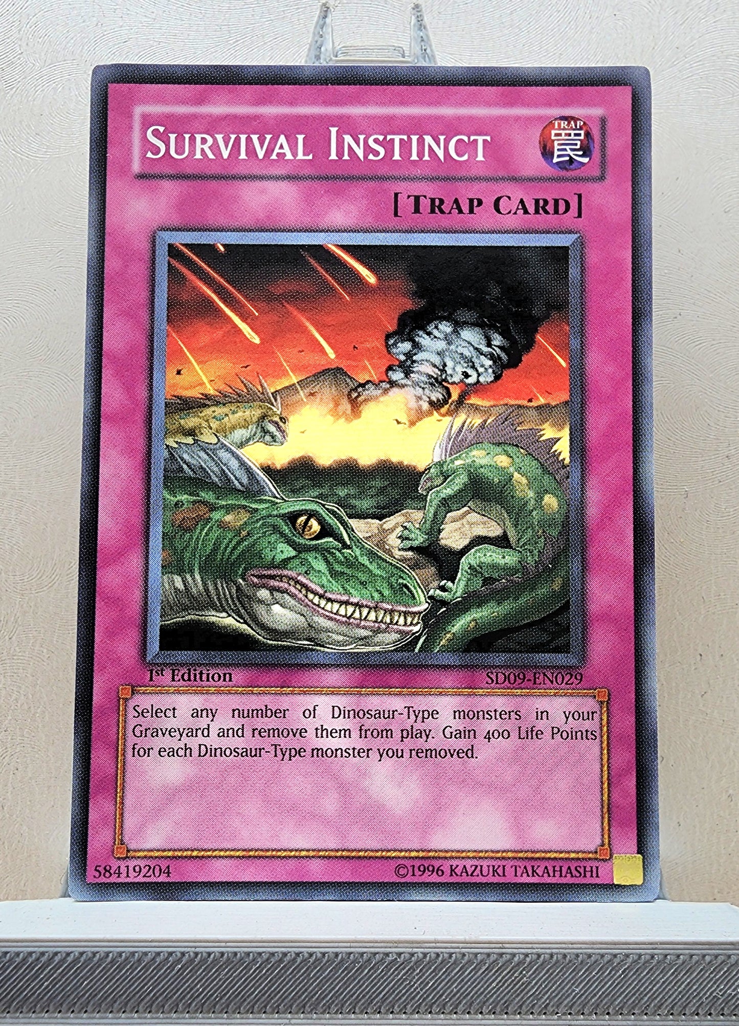 Yugioh! Structure Deck: Dinosaur's Rage Singles (SD09 - Common) 1st Edition
