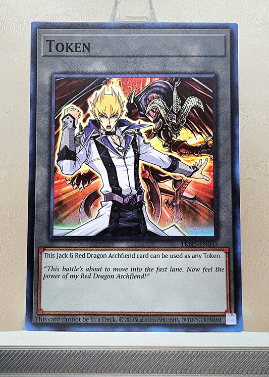 Yugioh! 1x Jack & Red Dragon Archfiend Token (TKN5-EN043 - Super Rare) Unli Edition