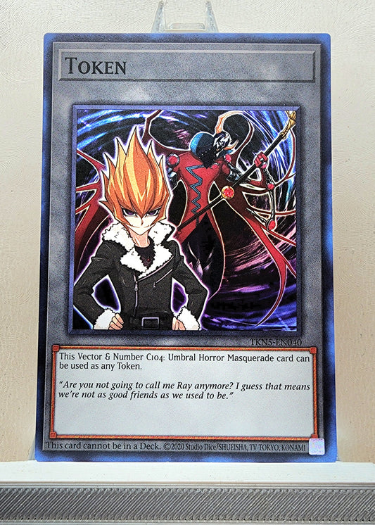 Yugioh! 1x Vector & Number C104: Umbral Horror Masquerade Token (TKN5-EN040 - Super Rare) Unli Edition