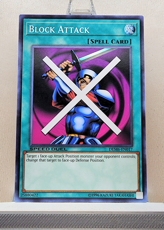 Yugioh! 1x Block Attack (DEM6 - Common) Unli Edition