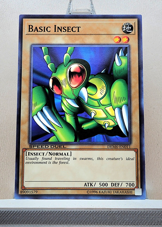 Yugioh! 1x Basic Insect (DEM6 - Common) Unli Edition