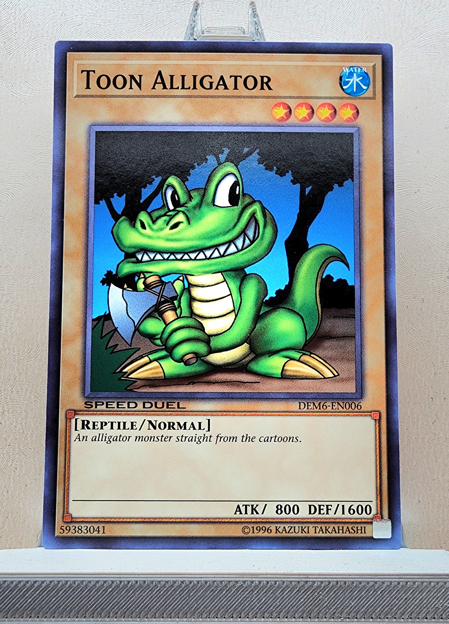 Yugioh! 1x Toon Alligator (DEM6 - Common) Unli Edition