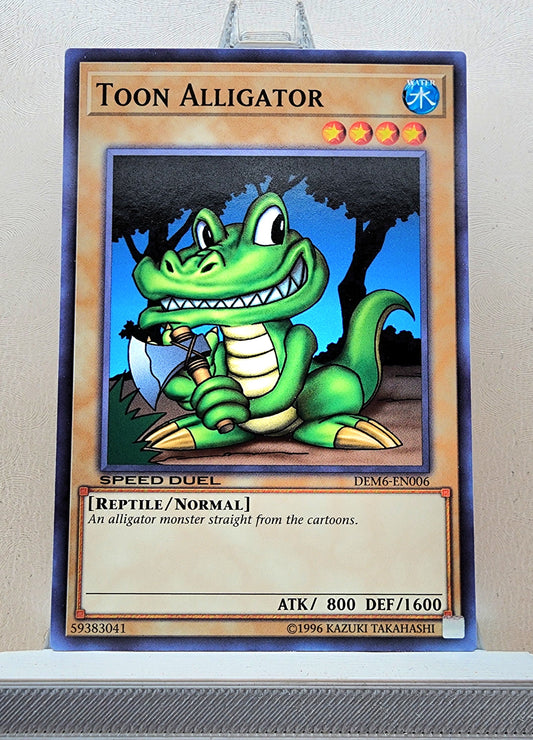 Yugioh! 1x Toon Alligator (DEM6 - Common) Unli Edition