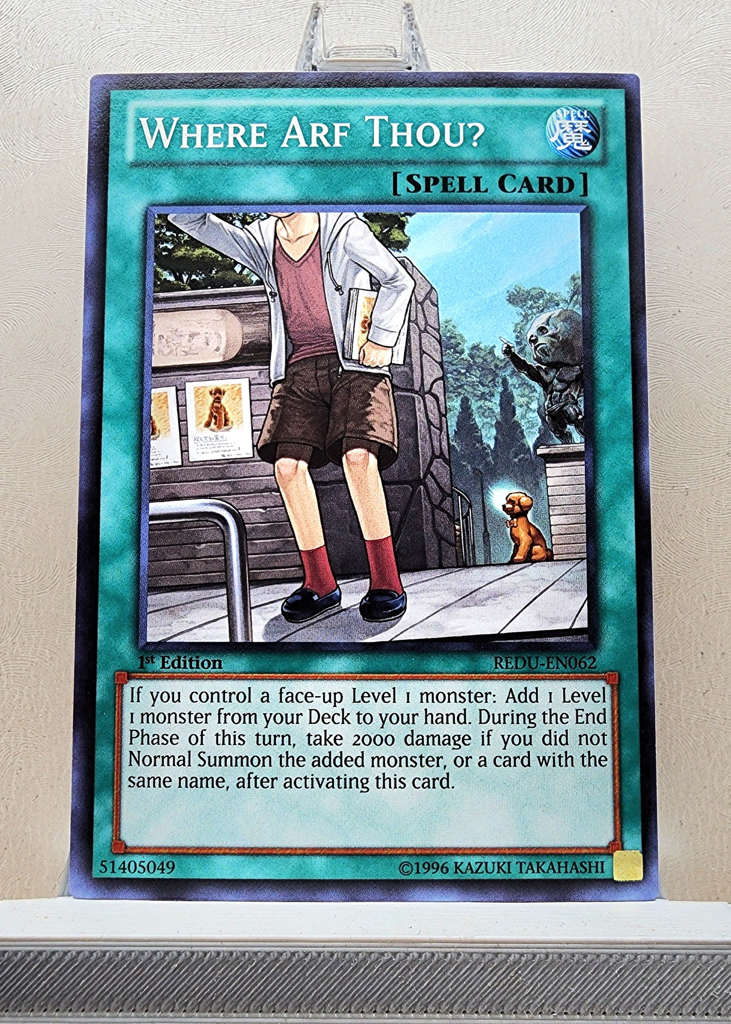 Yugioh! Return of the Duelist Singles (REDU - Common) 1st/Unli Edition
