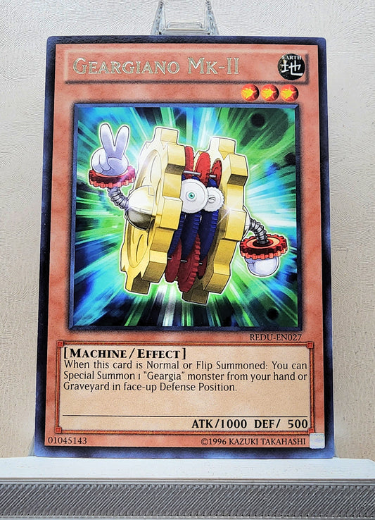 Yugioh! 1x Geargiano Mk-II (REDU - Rare) Unli Edition