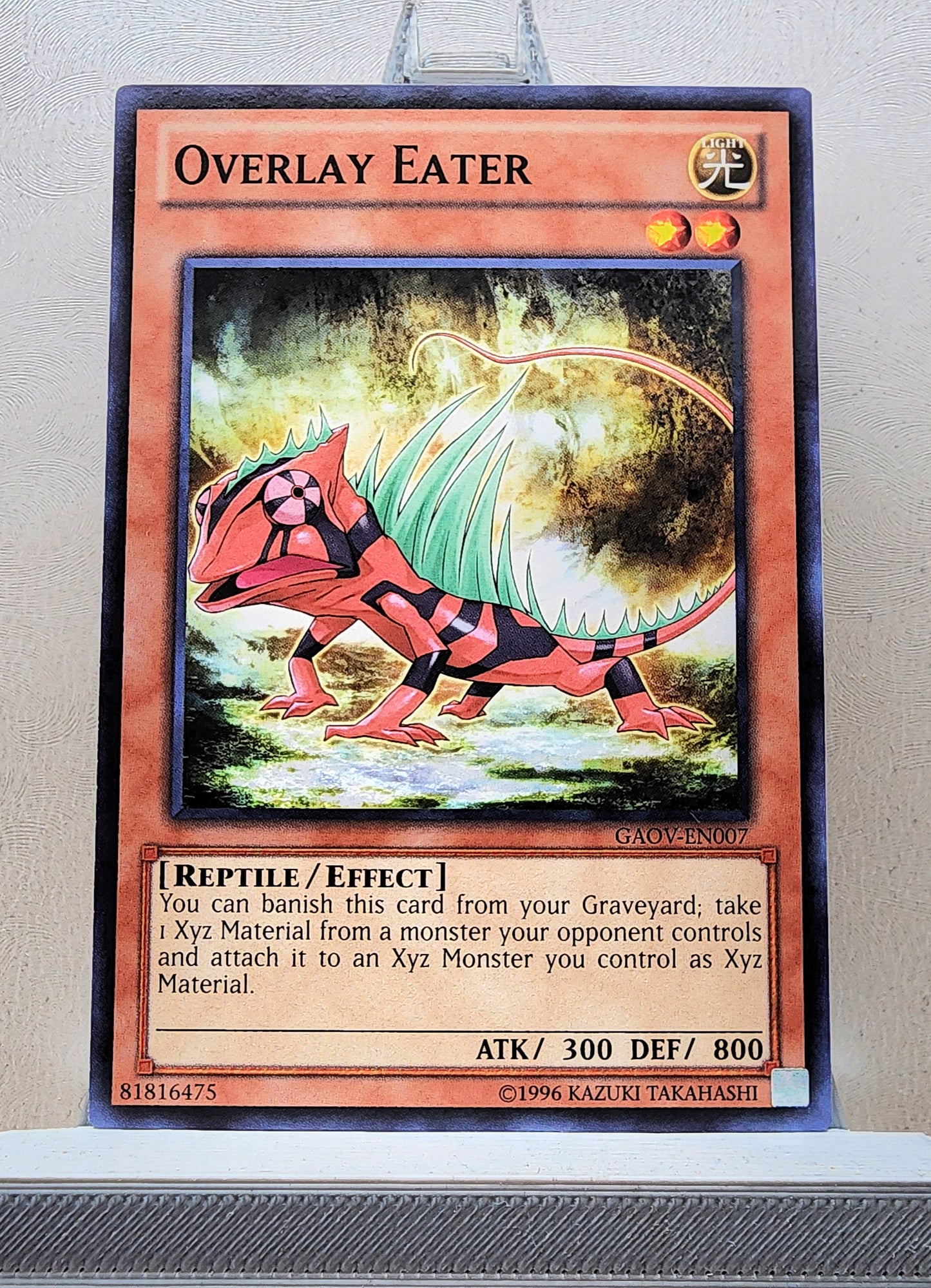 Yugioh! Galactic Overlord Singles (GAOV - Common) 1st/Unli Edition