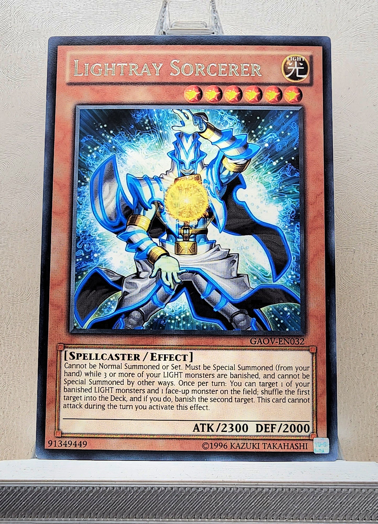 Yugioh! 1x Lightray Sorcerer (GAOV - Rare) Unli Edition