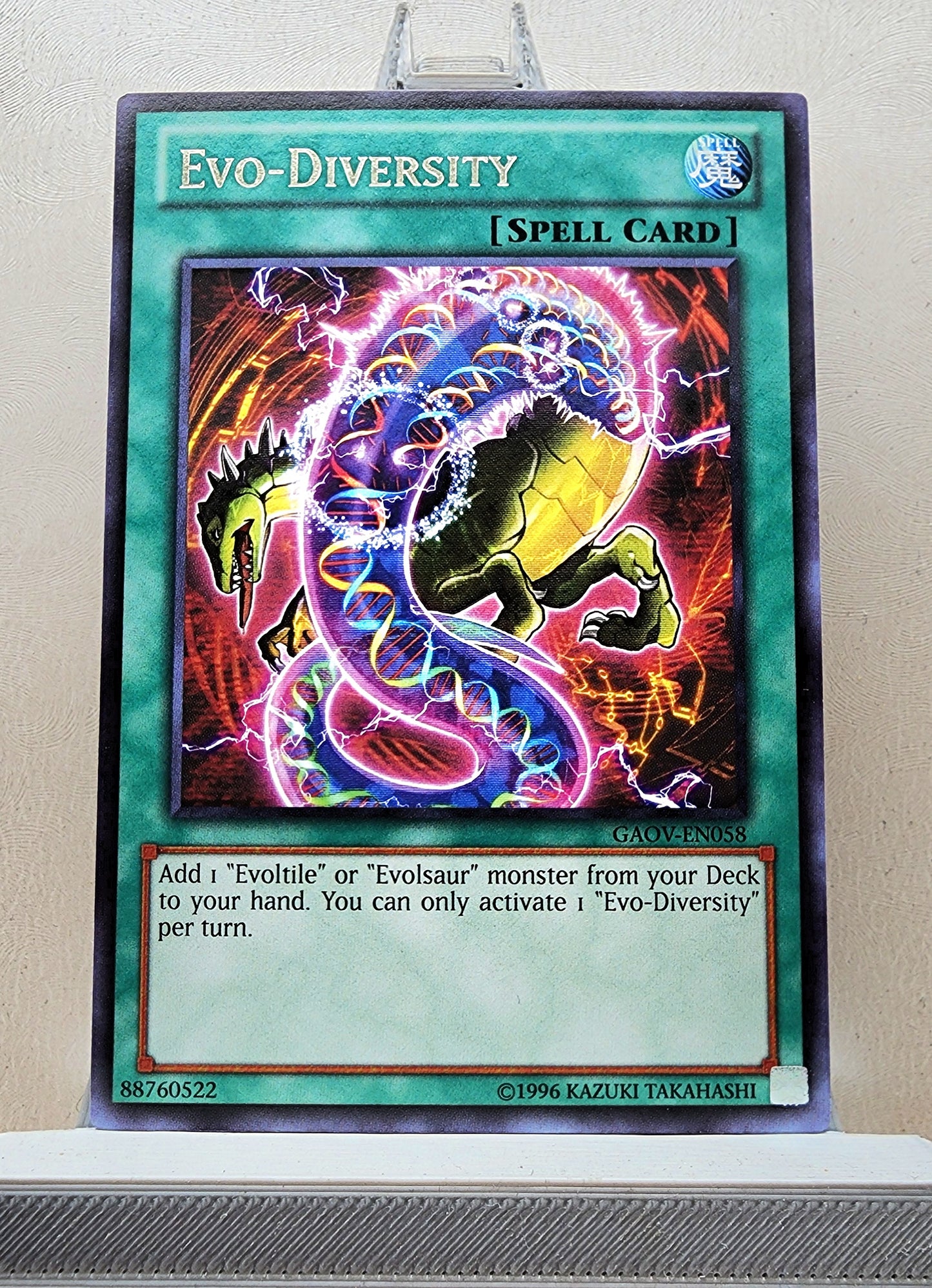 Yugioh! 1x Evo-Diversity (GAOV - Rare) Unli Edition