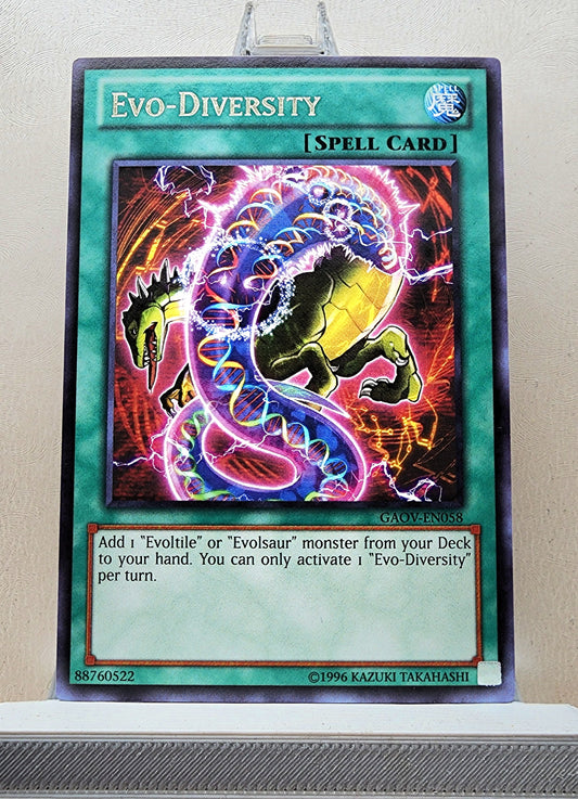 Yugioh! 1x Evo-Diversity (GAOV - Rare) Unli Edition