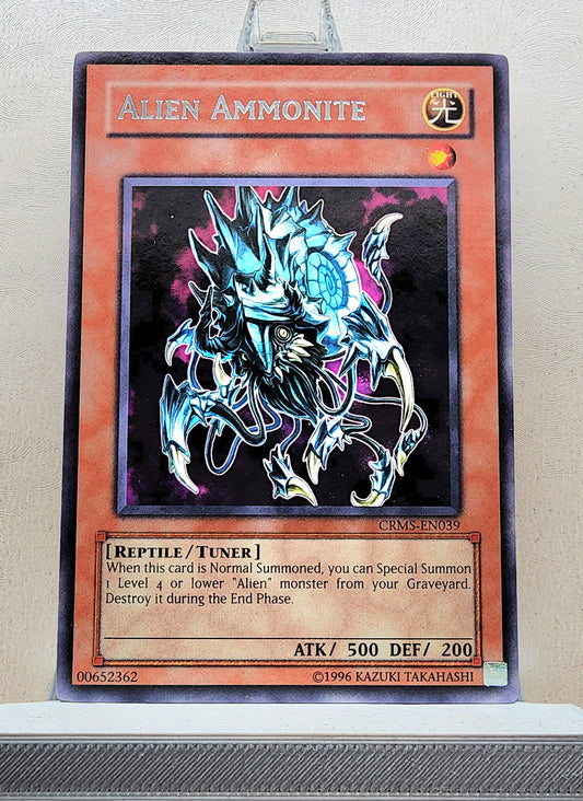 Yugioh! 1x Alien Ammonite (CRMS - Rare) Unli Edition