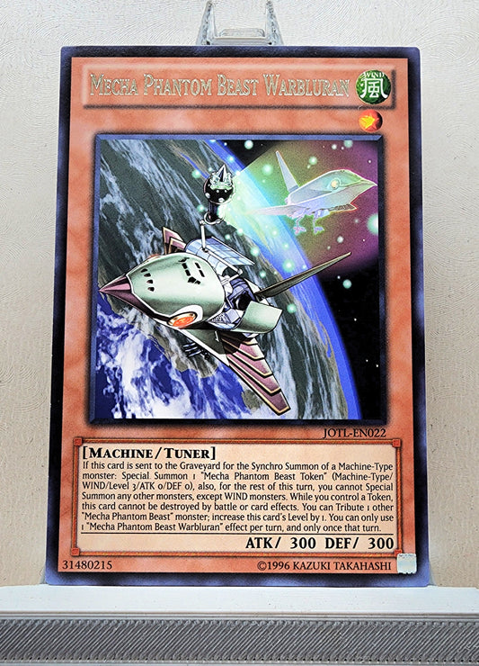 Yugioh! 1x Mecha Phantom Beast Warbluran (JOTL - Rare) Unli Edition