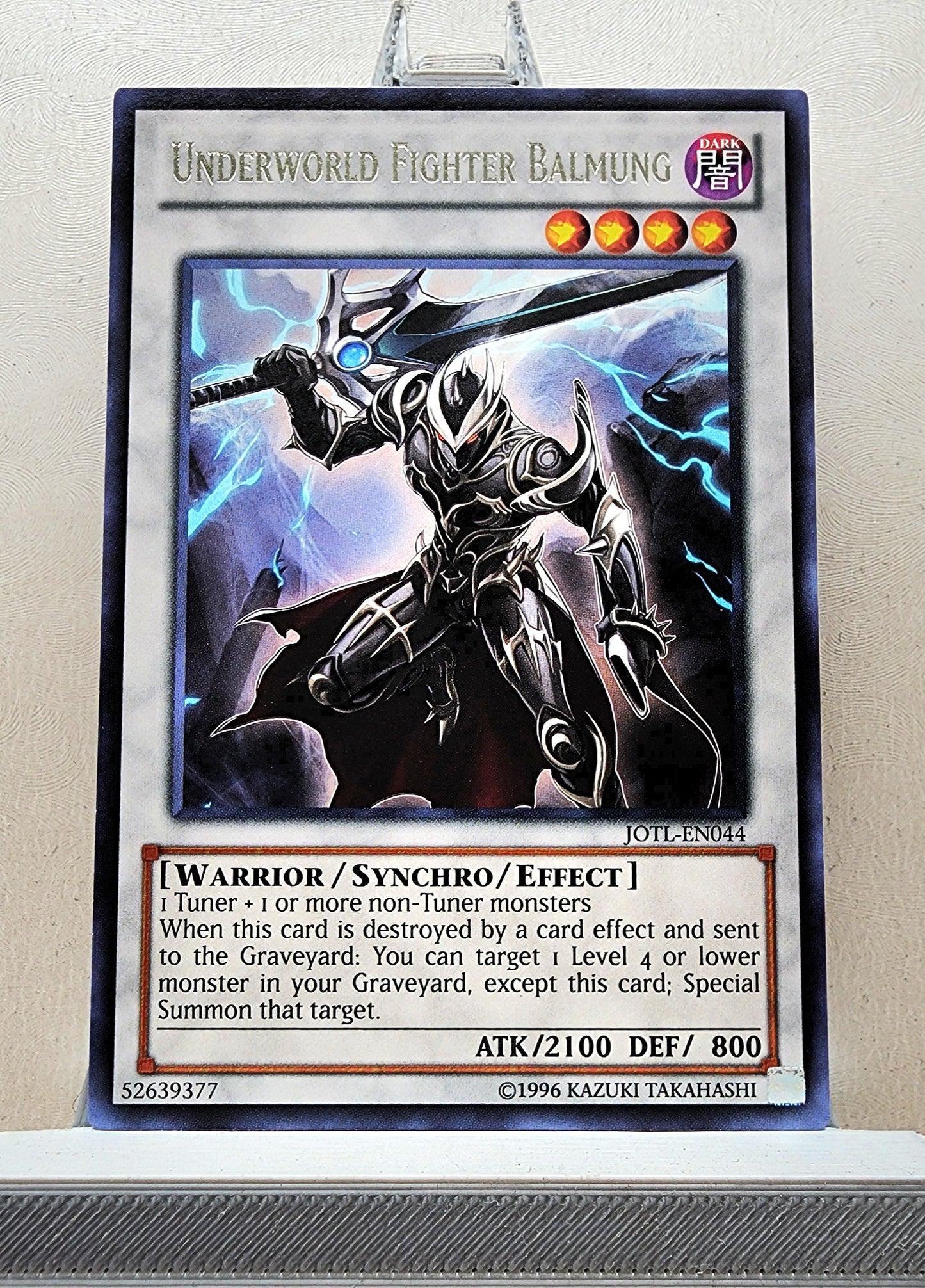 Yugioh! 1x Underworld Fighter Balmung (JOTL - Rare) Unli Edition